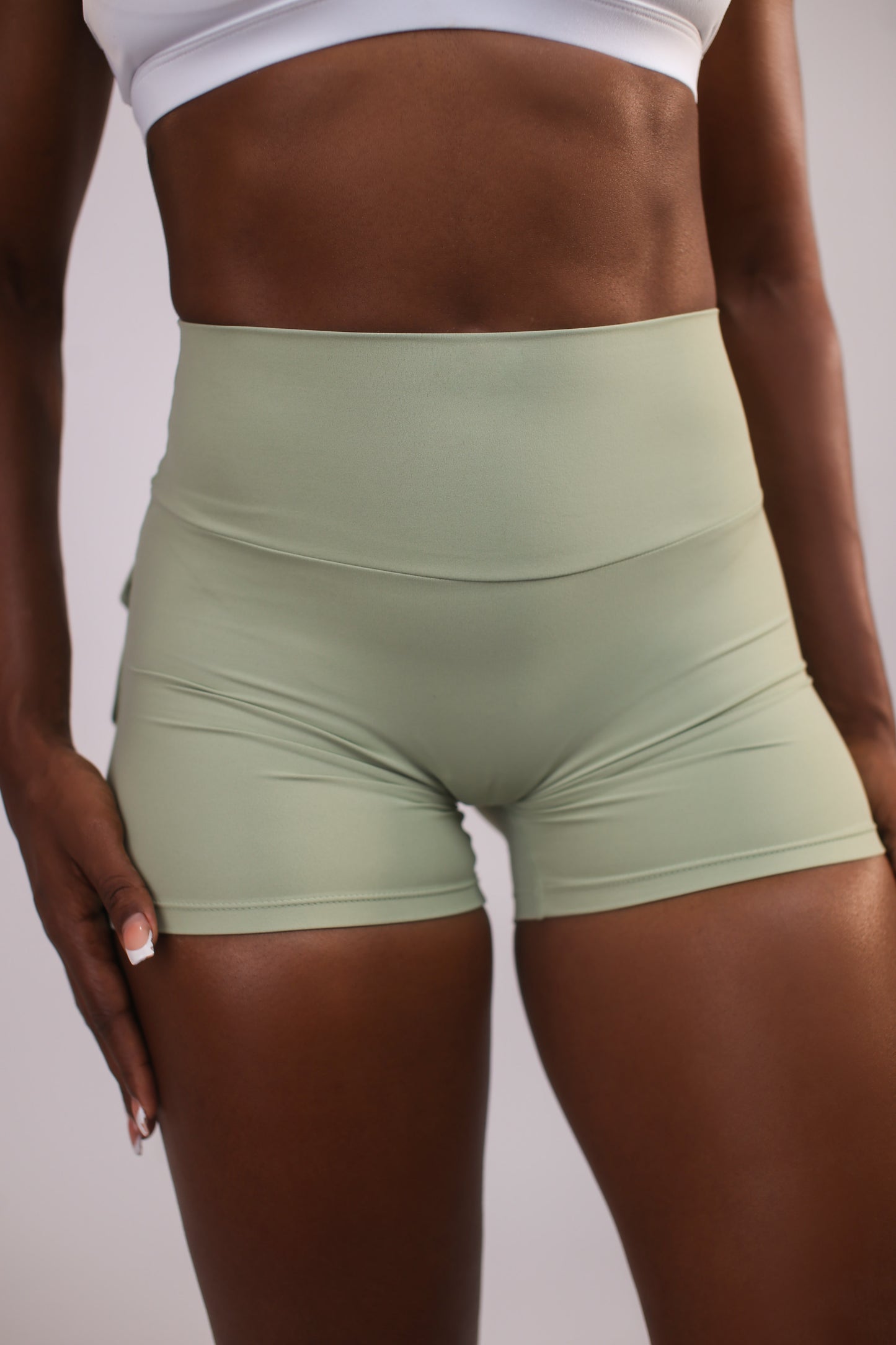 SOFT GIRL SHORT- SAGE