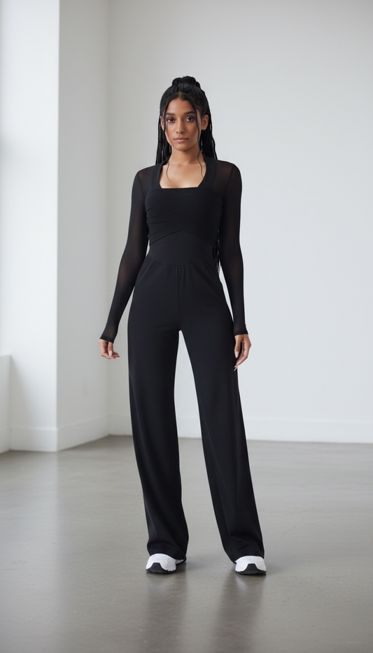 LUNE JUMPSUIT - Noir