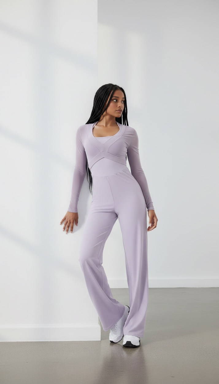 LUNE JUMPSUIT - Lilac Mist